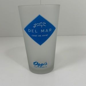 NWOT Del Mar Cool as Ever Oggi’s Pizza & Brewing Co. Frosted Pint Glass